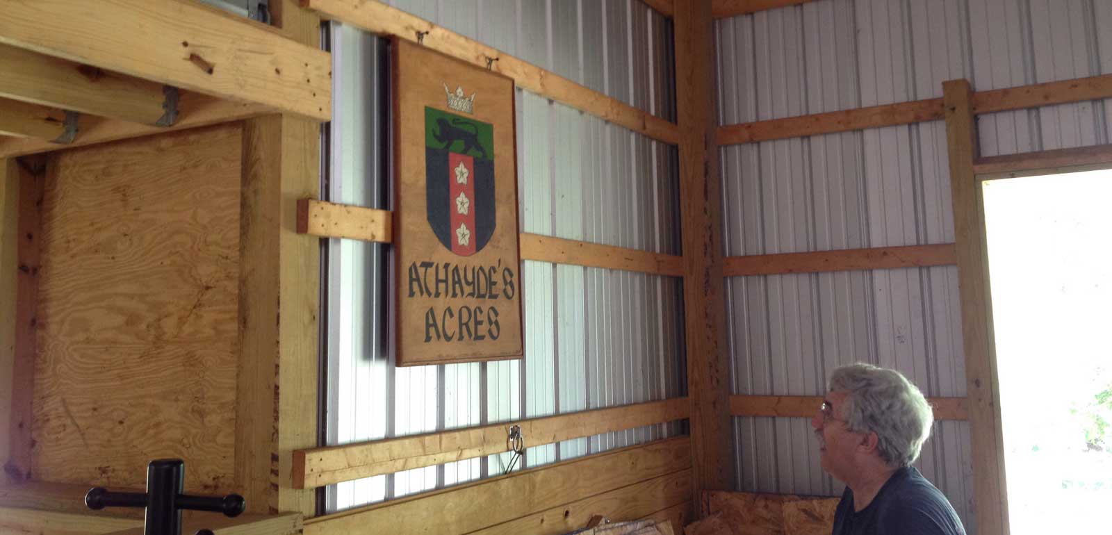Athayde Acres Sign