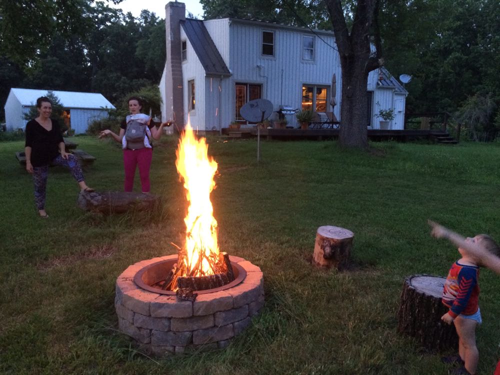 Family fire pit