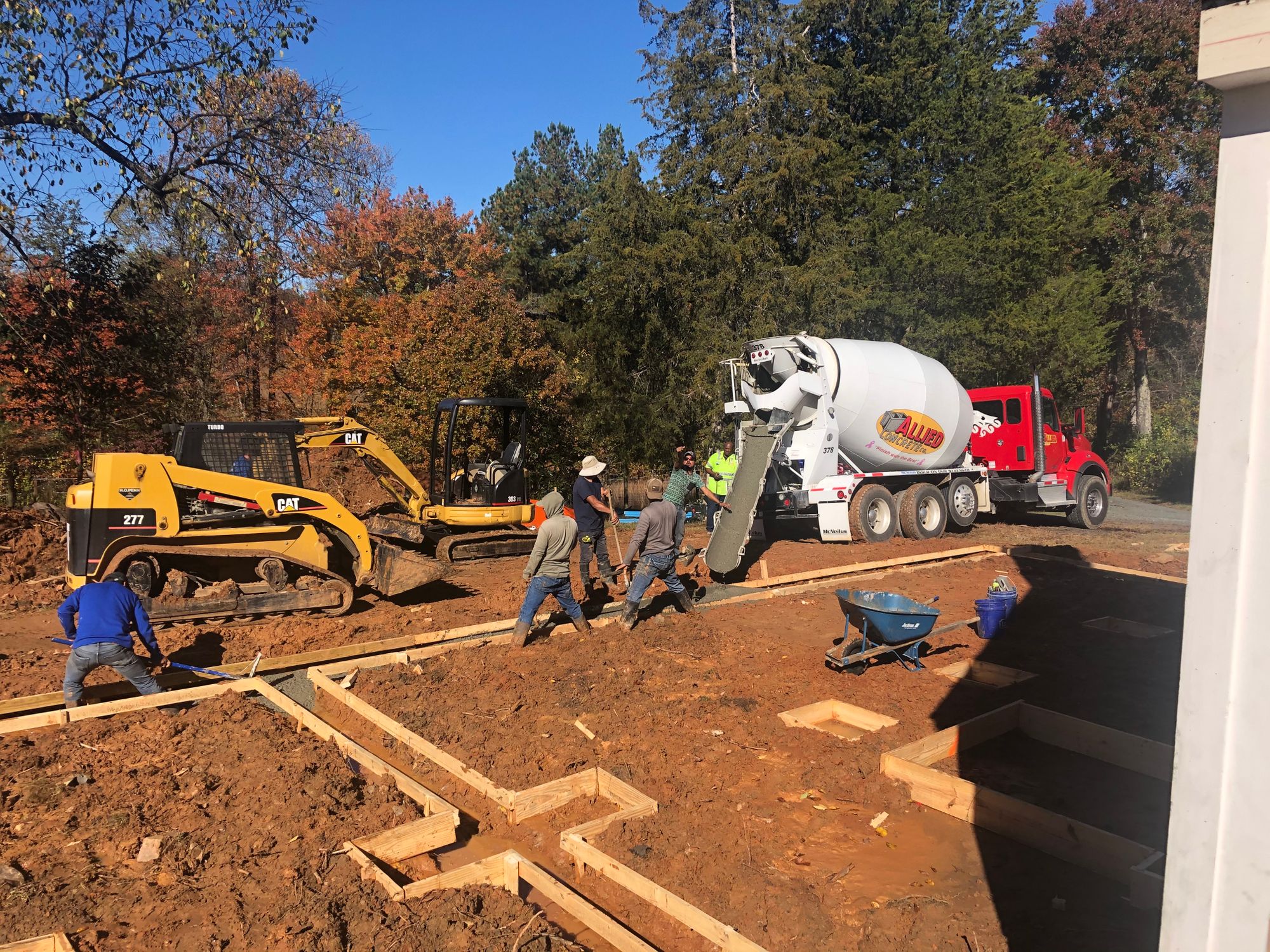 Footings and Floods